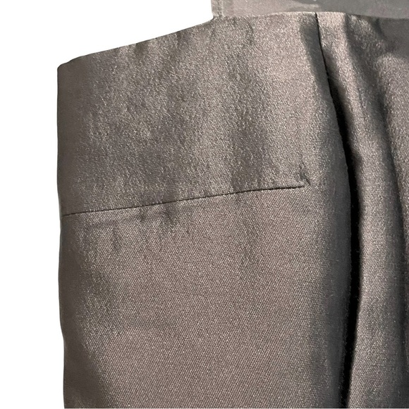 RICKIE Freeman for Teri Jon Black Wool Silk Jeweled Collar Cocktail Dress Size 4 - Picture 11 of 15